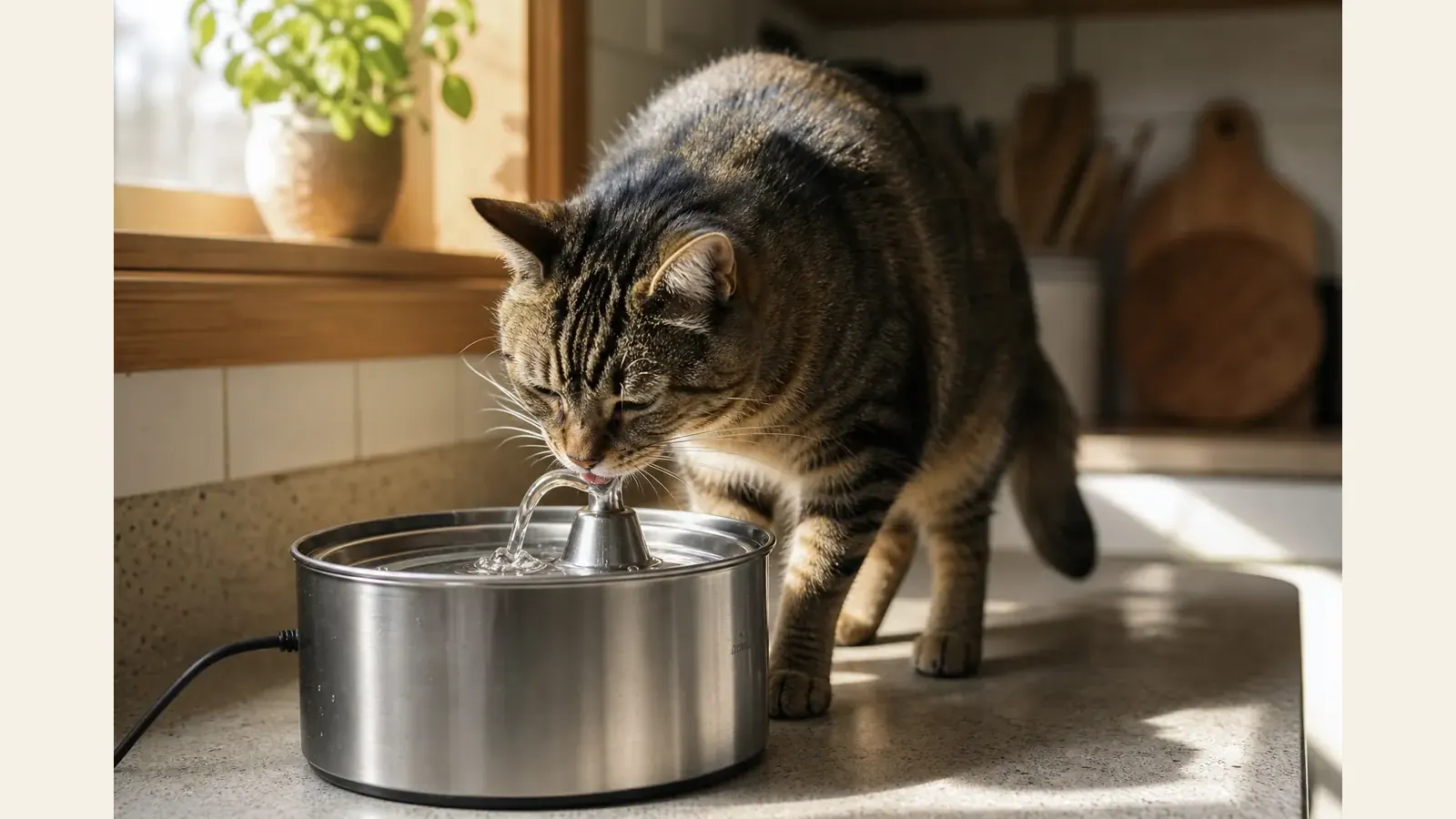 My Cat's Kidneys Were Struggling, Then I Added a Water Fountain